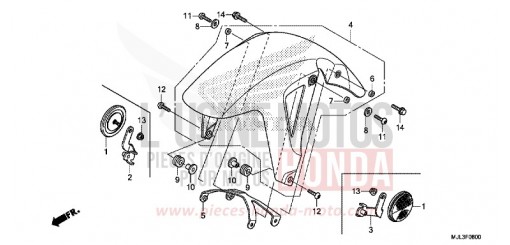 AILE AVANT NC750XAE de 2014